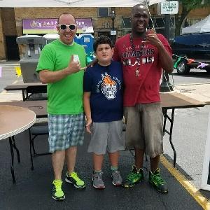 I am volunteering for opportunity knocks and good softball player